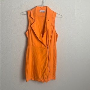 Urban Outfitters Orange Blazer dress NWOT